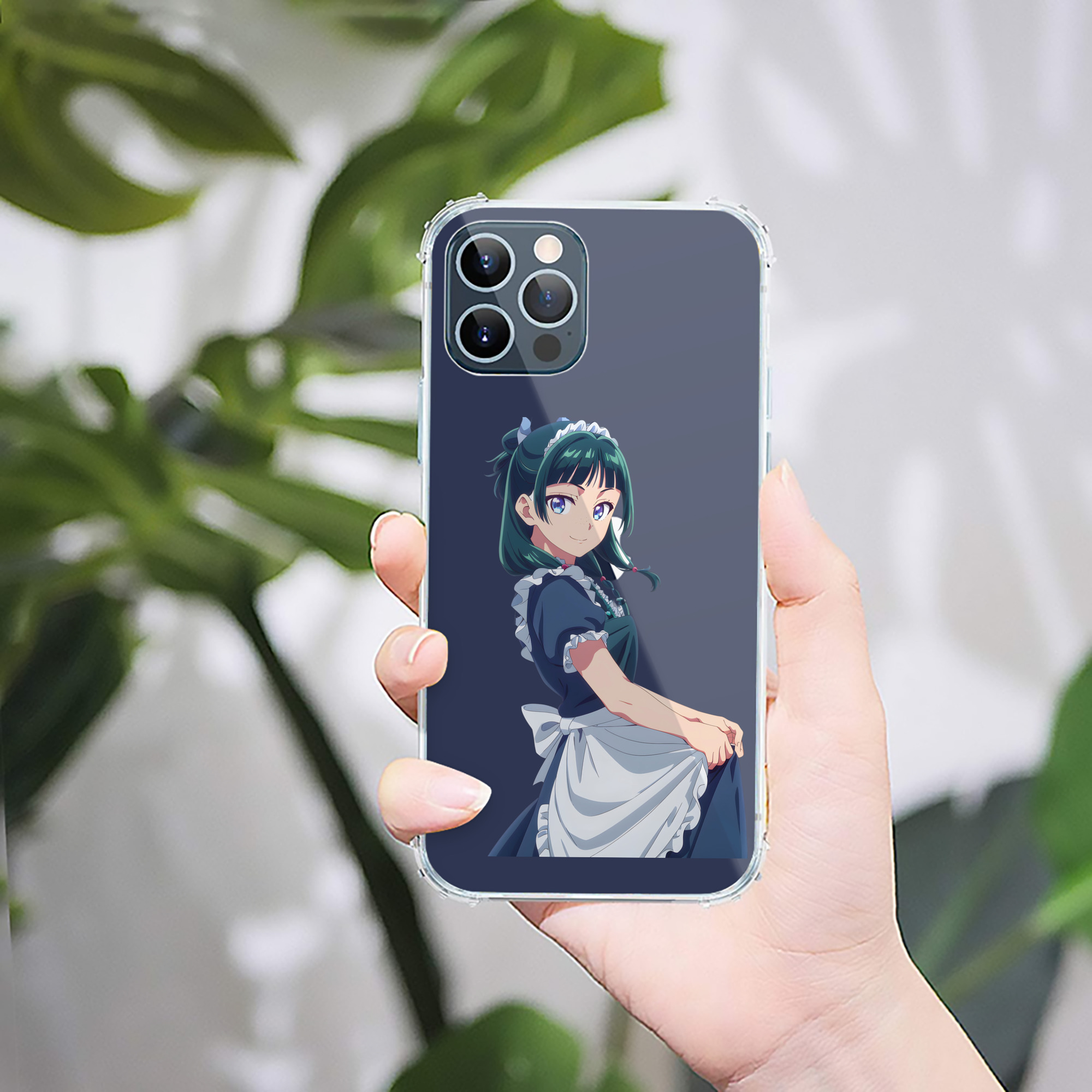 （画像用） 薬屋のひとりごと The Apothecary Diaries 【iPhone 12シリーズ対応】透明スマホケース（クリアソフトケース）